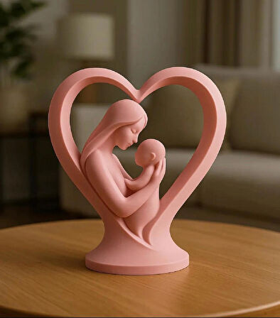 ANNE BEBK DEKORATİF SALON/OTURMA ODASI BOYANABİLİR BİBLO