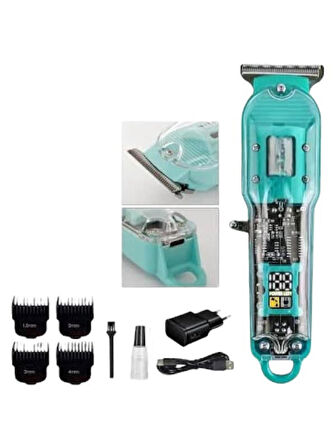Dijital Gösterge ve Dayanıklı Batarya ile HK 3900 Tıraş Makinesi