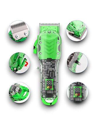 Ergonomik Tasarımlı HK 3800 Tıraş Makinesi - Kolay Kullanım