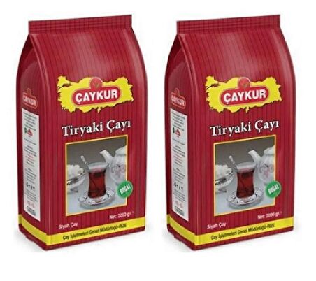 Çaykur Tiryaki Çayı 2000 gr x 2 Adet