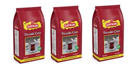 Çaykur Tiryaki Çayı 2000 gr x 3 Adet