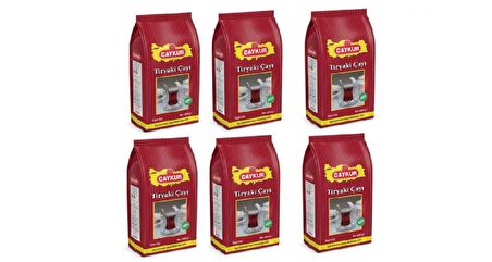 Çaykur Tiryaki Çayı 2000 gr x 6 Adet