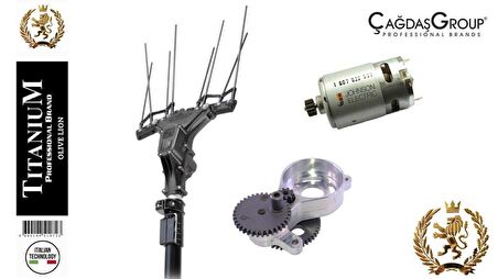 Titanium Olive Lion Plus Akülü Zeytin Meyve Hasat Makinesi 33V Taraklı