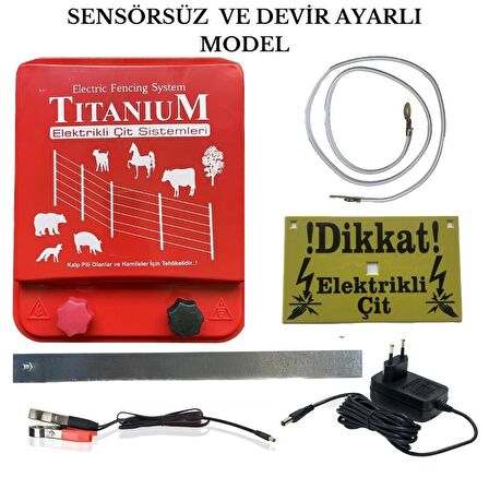 Tıtanium Shock 30KD Elektrikli Çit Sistemi Domuz Kovucu 30000 Volt