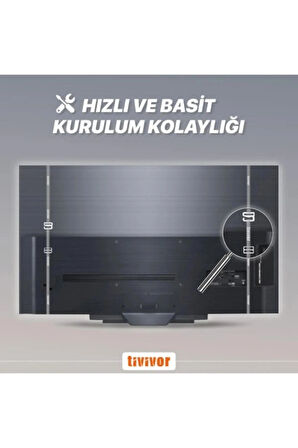 TİVİVOR 84'' 213 Ekran Tv Ekran Koruyucu 