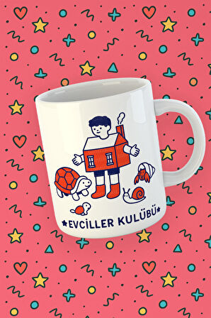 Blupiki Koleksiyonu Evcil Hayvanlar Kulübü Eğlenceli Çocuk Temalı Kupa