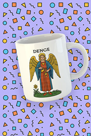 Kartura Koleksiyonu – Tarot Denge Kartı Özel Tasarım Kupa Bardak