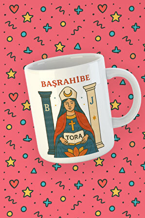 Kartura Koleksiyonu – Tarot Başrahibe Kartı Özel Tasarım Kupa Bardak