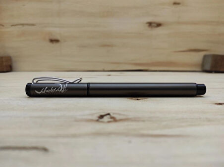 Salvador Dali - Metal Tükenmez Roller Kalem Mod1 Füme