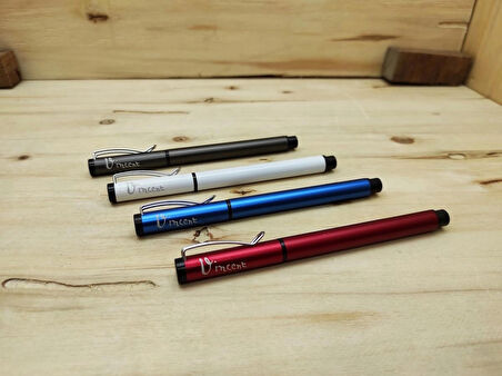 Vincent Van Gogh - Metal Tükenmez Roller Kalem Mod1 4 Renk Set