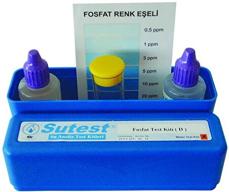 SUTEST FOSFAT TEST KİTİ (D) (YEDEKLİ)