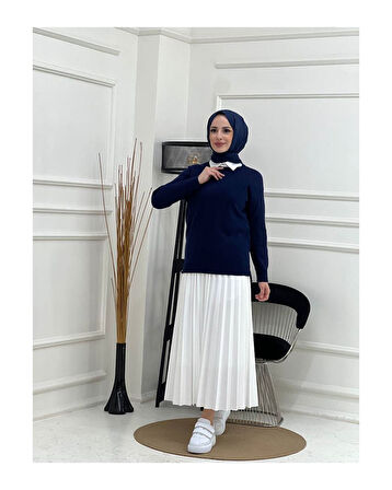 Triko Kazak Lacivert