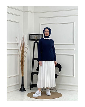 Triko Kazak Lacivert