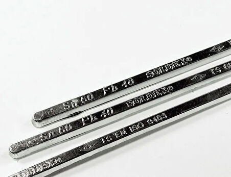 Çubuk Lehim 60-40, 1 Kg, Sn:60 / Pb:40