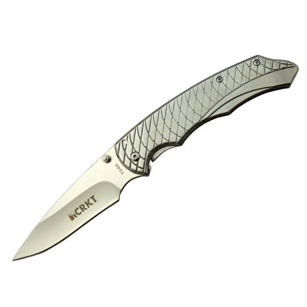 Crkt 7040 Wy Kamp Çakı 22 Cm - Metal Saplı, Kemerlikli, Kılıflı, Kutulu