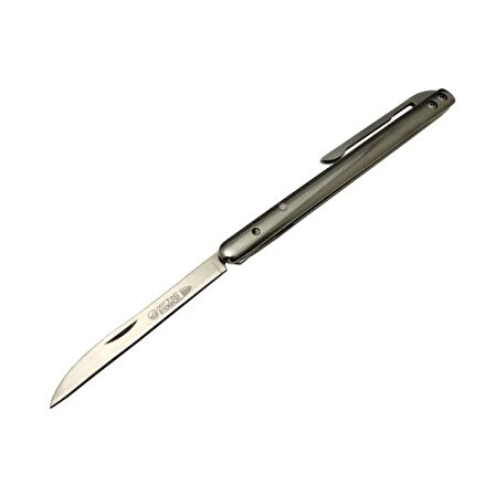 İnce D2 Çelik Çakı 18 Cm , Metal Sap