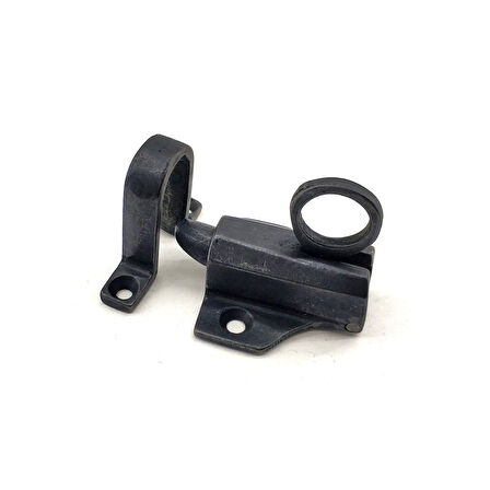 Antika Tarz Dekoratif Pirinç Vasistas Çarpma - 43x50 Mm, Oksit