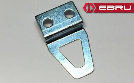 Bombeli Üçgen Eğik, Eğri Çerçeve Askısı - 250 Adet