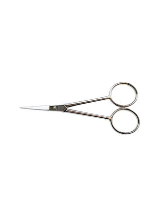 009-400 Ayrık Saplı Nakış Makası No: 4 İnç / 10,16 Cm - Nikel Kaplama