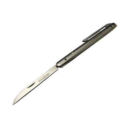 İnce D2 Çelik Çakı 18 Cm , Metal Sap
