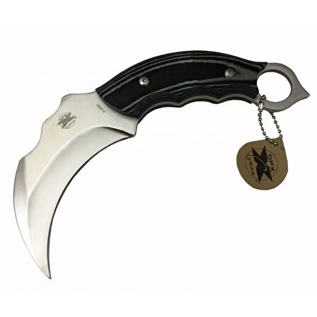 Gear Scorpion X 0580 Karambit Outdoor Bıçak 20 Cm - Kılıflı