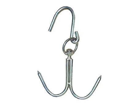 10 Mm Kasap Et Kancası - 239li Dönerli Set - Et İşleme - Hijyenik - Düzenli - Dayanıklı - Uzun Ömürlü