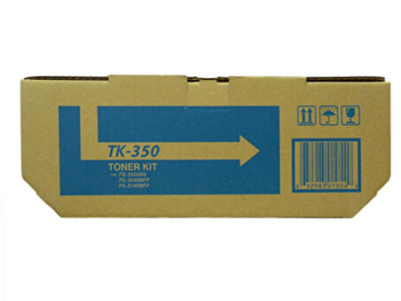 Kyocera Mita TK-350 Siyah Toner Muadil Chipli, FS 3920 DN (465g)