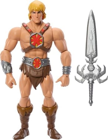Masters of the Universe Origins, 14 cm'lik 200X Çizgi Film Koleksiyonu He Man aksiyon figürü, JHJ91