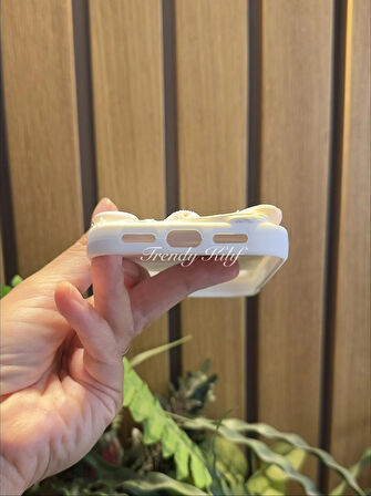 iPhone (16) uyumlu 3D Deniz Yıldızı Desenli Kılıf