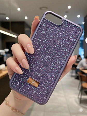 iPhone (7 Plus/8 Plus) uyumlu Lüks Taşlı Kılıf