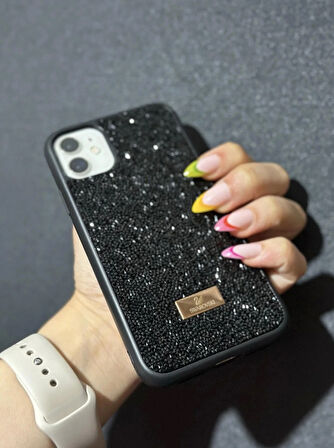 iPhone (11) uyumlu Lüks Taşlı Kılıf