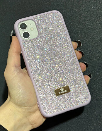 iPhone (11) uyumlu Lüks Taşlı Kılıf