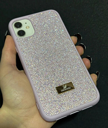 iPhone (11) uyumlu Lüks Taşlı Kılıf