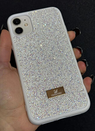 iPhone (12/12 PRO) uyumlu Lüks Taşlı Kılıf