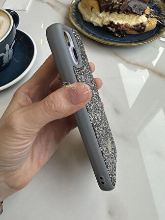 iPhone (14 Plus) uyumlu Lüks Taşlı Kılıf