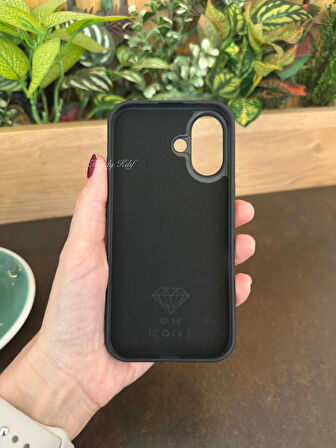 iPhone (16) uyumlu Lüks Taşlı Kılıf