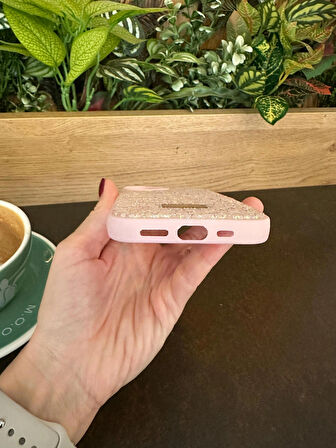 iPhone (16) uyumlu Lüks Taşlı Kılıf