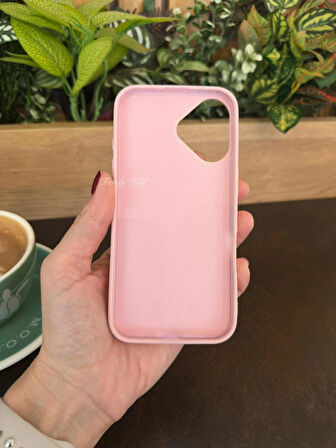 iPhone (16) uyumlu Lüks Taşlı Kılıf