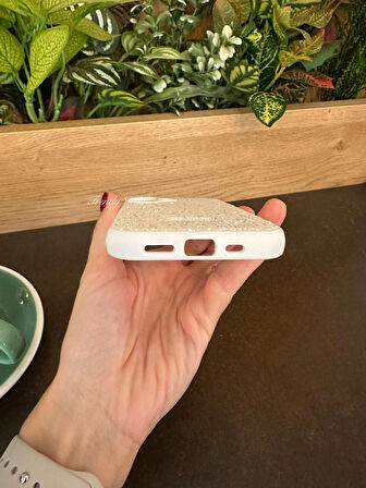 iPhone (16 Plus) uyumlu Lüks Taşlı Kılıf