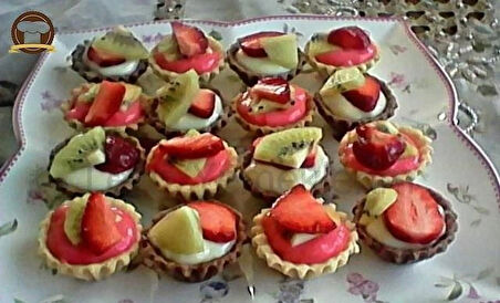 PAPATYA TATLI TARTOLET 4.5 CM 50 ADET 