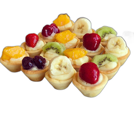PAPATYA TATLI TARTOLET 4.5 CM 50 ADET 