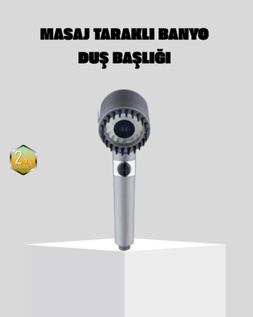 Masaj Uçlu Yüksek Basınçlı Duş Başlığı Spa Etkili
