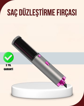 Sıcak Hava Fırçası – Saç Kurutma, Düzleştirme ve Şekillendirme