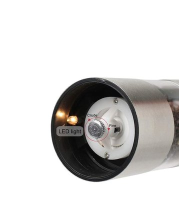 Elektrikli Baharat Öğütme Cihazı Ergonomik Şeffaf Gövde Yeni Nesil