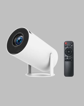 Full HD 4K Uyumlu Projeksiyon Cihazı 130 İnç Geniş Ekran Destekli