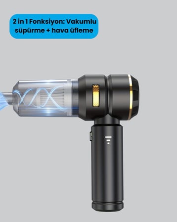 Yüksek Performanslı Araç İçi El Süpürgesi