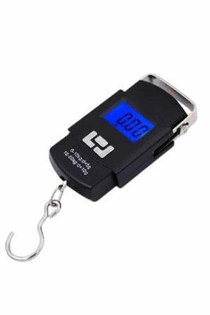 Dijital El Kantarı 50 Kg Hassas LCD Ekranlı Bagaj Tartısı