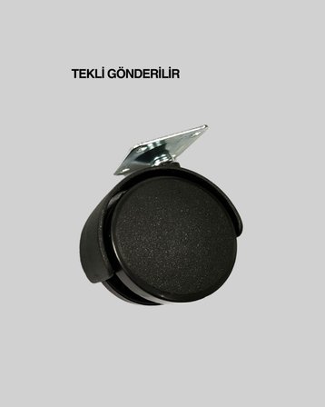 Mobilya Tekerleği 6 cm Kilitsiz Tekli Satış