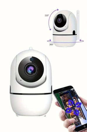 Mini IP Kamera Hareketli Güvenlik Kamerası Kablosuz Wifi Kamera Mikrofonlu