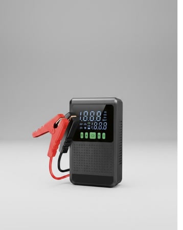 12.000 mAh Şarjlı Araç Akü Takviye ve Işıklı Hava Kompresörü